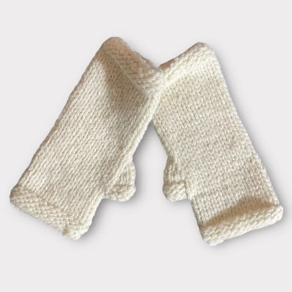 ROSEMARYY HALLGARTEN fingerless mitts
